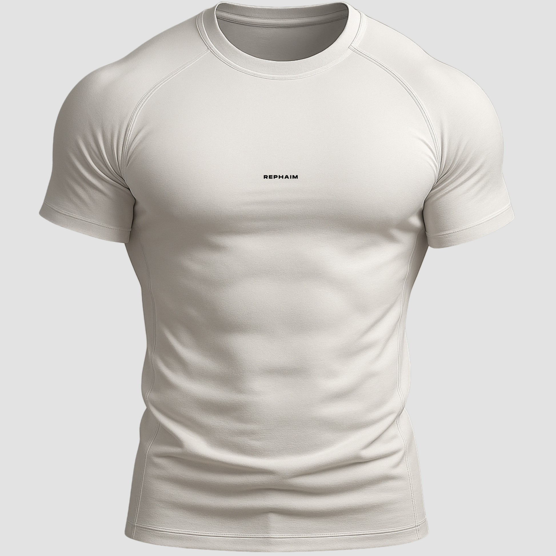 Cold White Compression T-Shirt - Rephaim